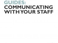 Communicating with you Staff Guide