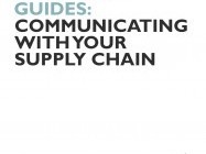 Communicating with your Supply Chain Guide
